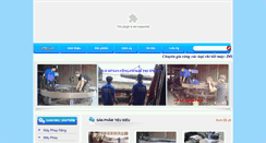 Desktop Screenshot of cokhitruongan.com